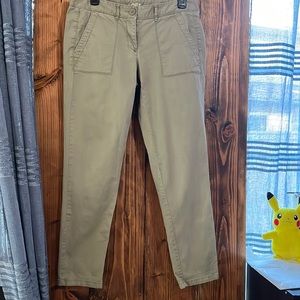 Ann Taylor Loft Relaxed Skinny Chino Style Pants